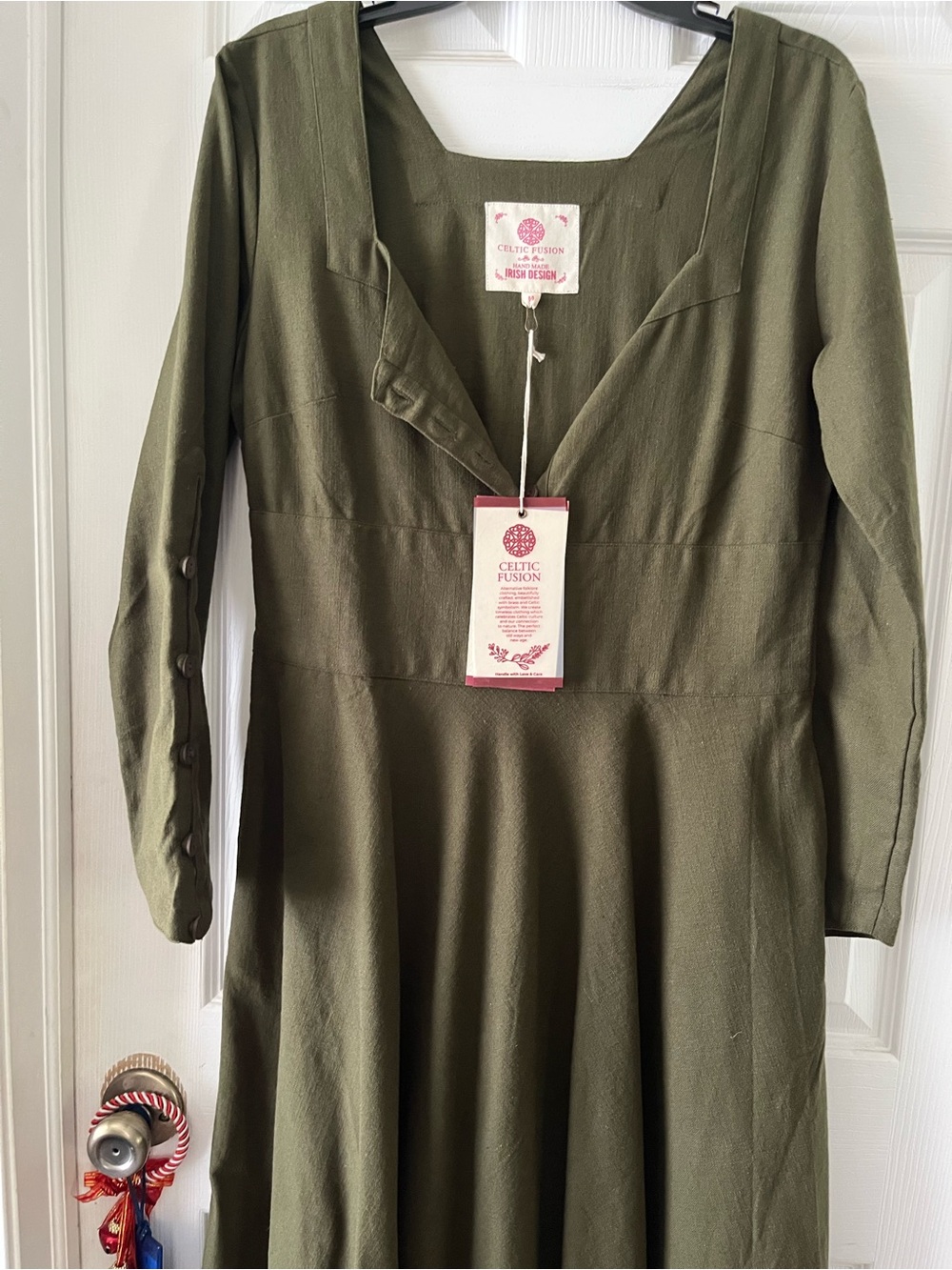 Olive Green Women’s Dress